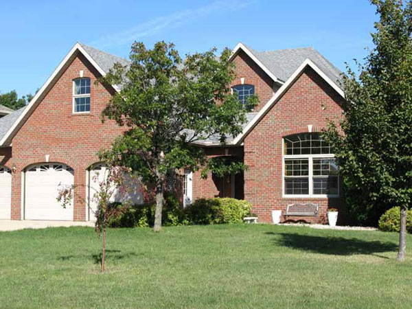 Custom Built Brick Home